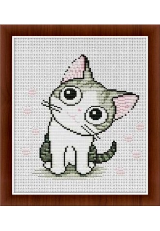 013 sd "Котенок".Набор для вышивания крестиком