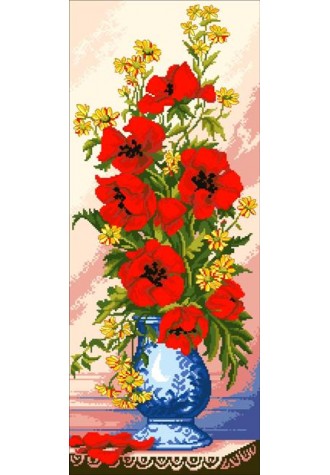 1010 Канва с рисунком (33 * 65 см)