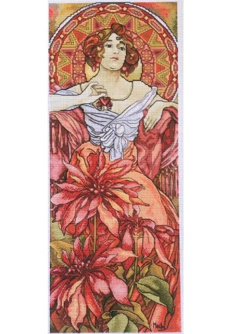 1039 Канва с рисунком (33 * 70 см)