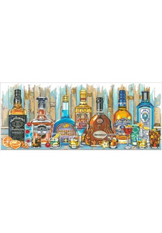 1109 Канва с рисунком (33 * 75 см)