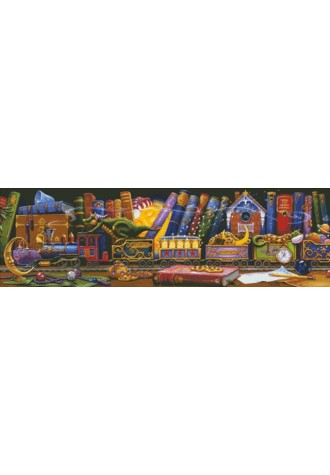 1115 Канва с рисунком (33 * 110 см)