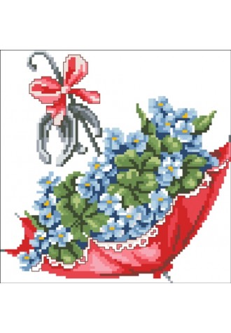 3100 Канва с рисунком (33 * 33 см)