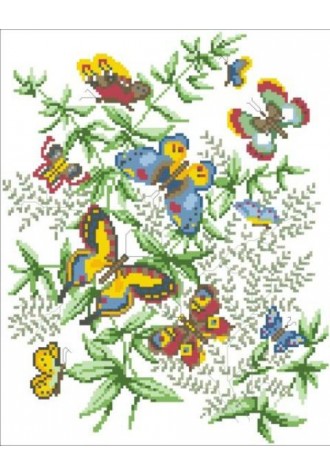 313 Канва с рисунком (33 * 40 см)