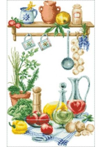 325 Канва с рисунком (33 * 55 см)