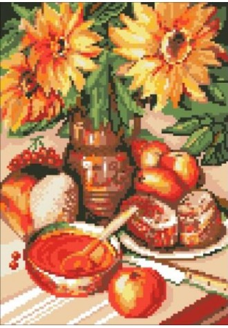 351 Канва с рисунком (33 * 33 см)