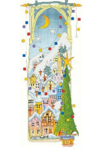 543 Канва с рисунком (25 * 50 см)