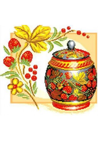 611 Канва с рисунком (33 * 30 см)
