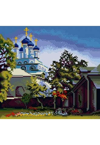 620 Канва с рисунком (33 * 30 см)