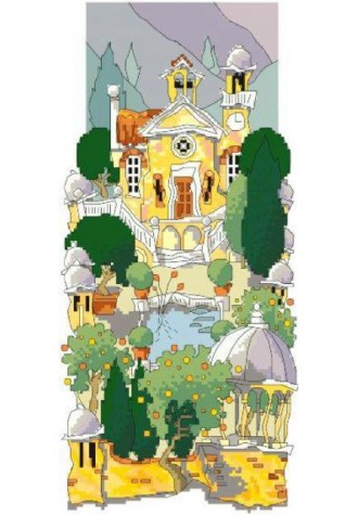 631 Канва с рисунком (33 * 25 см)