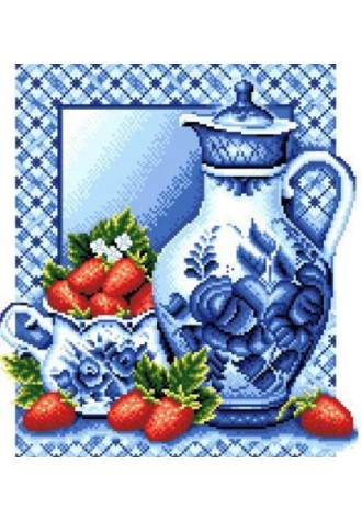 711 Канва с рисунком (33 * 35 см)