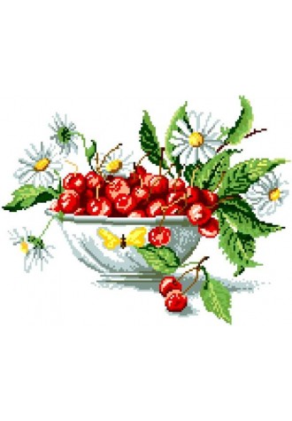 724 Канва с рисунком (33 * 33 см)