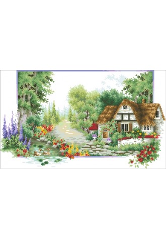 8151 Канва с рисунком (33 * 50 см)