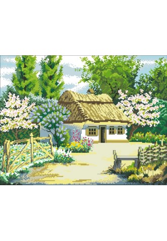 8155 Канва с рисунком (33 * 45 см)