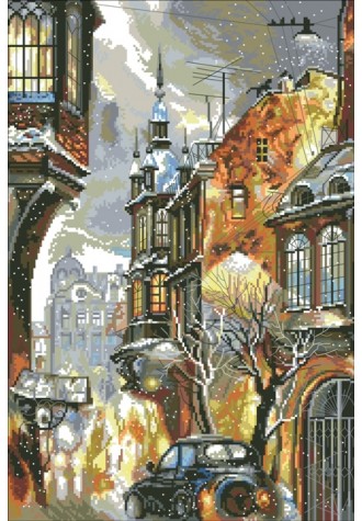 8171 Канва с рисунком (33 * 50 см)