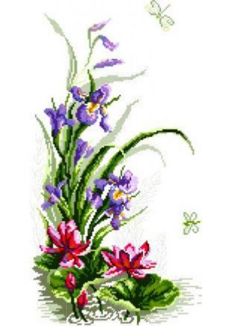 819 Канва с рисунком (33 * 45 см)
