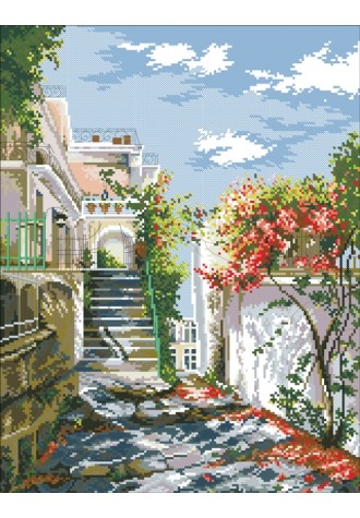 8204 Канва с рисунком (33 * 45 см)