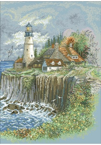 8236 Канва с рисунком (33 * 50 см)
