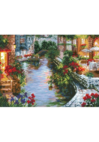 8244 Канва с рисунком (33 * 50 см)