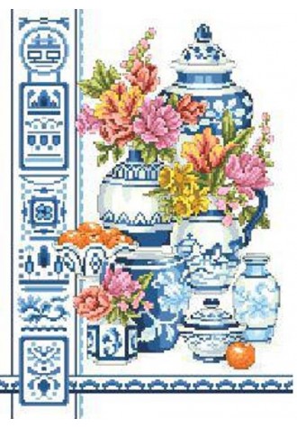826 Канва с рисунком (33 * 50 см)