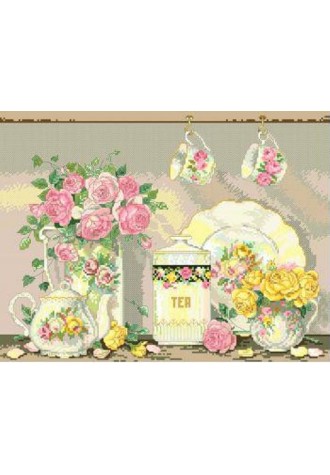 828 Канва с рисунком (33 * 50 см)