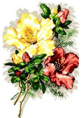 862 Канва с рисунком (33 * 45 см)