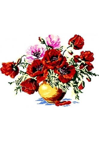 866 Канва с рисунком (33 * 45 см)