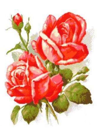 869 Канва с рисунком (33 * 45 см)