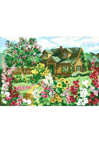873 Канва с рисунком (33 * 50 см)