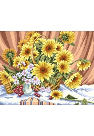 883 Канва с рисунком (33 * 45 см)