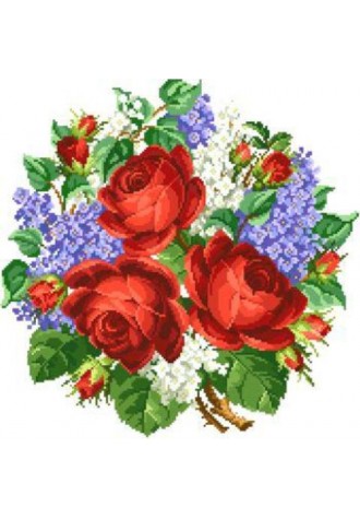 899 Канва с рисунком (33 * 40 см)