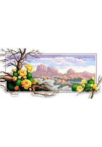 954 Канва с рисунком (33 * 55 см)