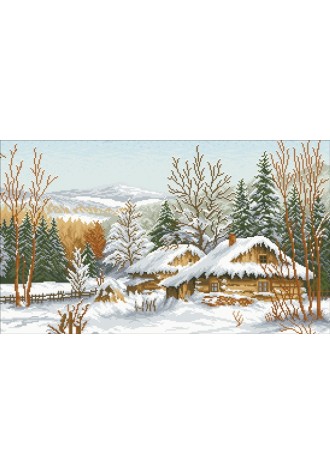 984 Канва с рисунком (33 * 55 см)