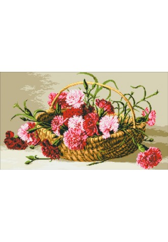 986 Канва с рисунком (33 * 55 см)